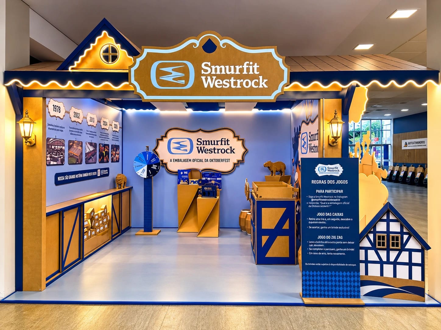 Case OKTOBERFEST BLUMENAU, SMURFIT WESTROCK. — foto 1