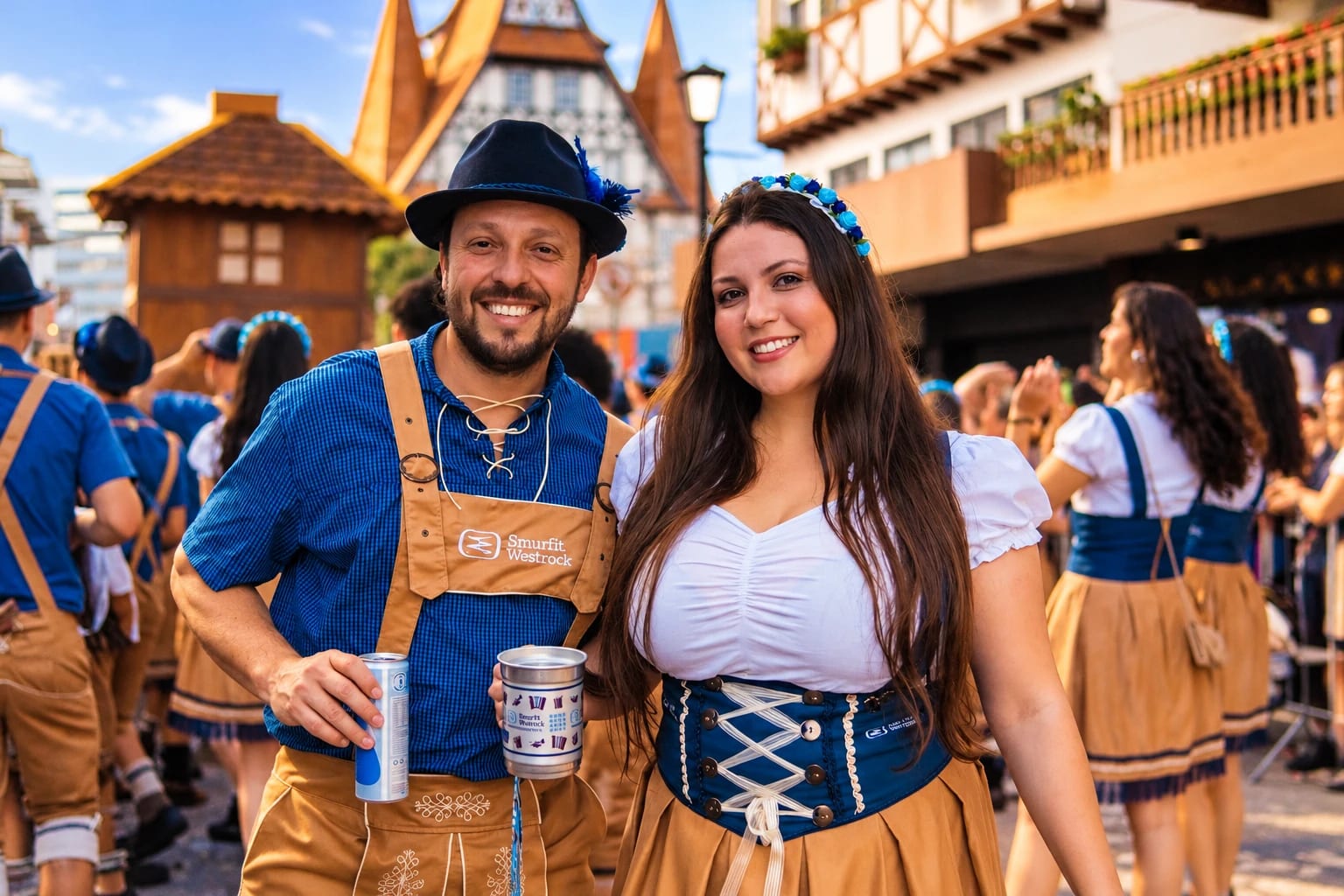 Case OKTOBERFEST BLUMENAU, SMURFIT WESTROCK. — foto 10