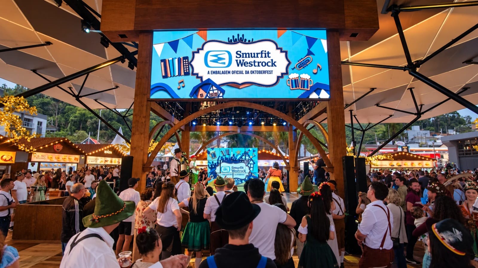 Case OKTOBERFEST BLUMENAU, SMURFIT WESTROCK. — foto 2